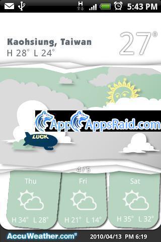 Zamob 9s-Weather Theme PaperCut