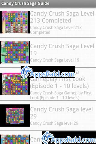 Zamob Candy Crush Saga fan app