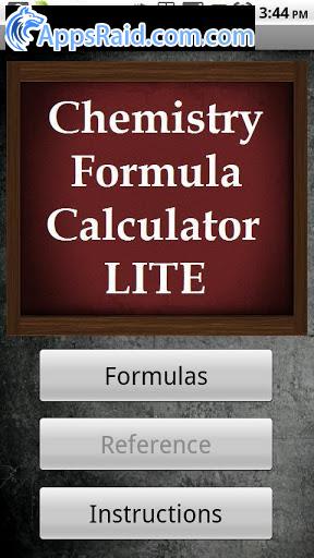 Zamob Chemistry Formula Calc LITE