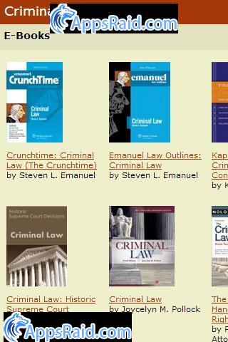 Zamob Criminal Law E-Books