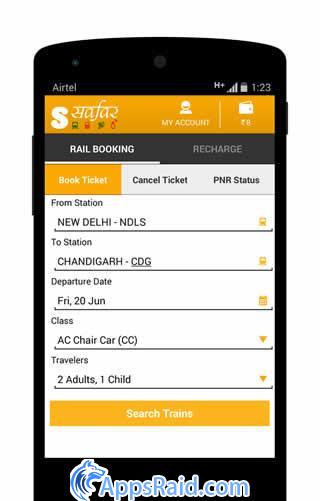 Zamob IRCTC India Rail Train booking