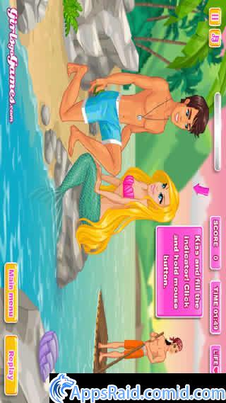Zamob Mermaid Kiss Game