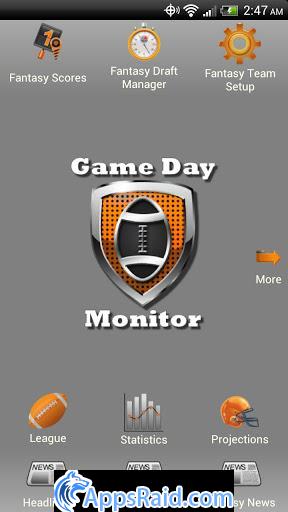 Zamob NFL Game Day Monitor - Fantasy