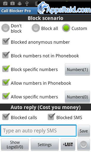 Zamob Ultimate Call Blocker Free