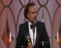 Zamob Alejandro Gonzalez Inarritu Wins Best Director at the 2016 Golden Globes