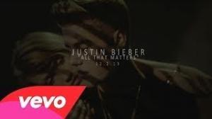 Zamob Justin Bieber - All That Matters (Teaser)