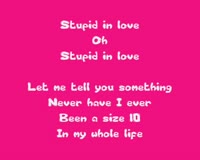 Zamob Rihanna - Stupid In Love Only Lyrics