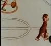 Zamob Curious George Plays Basketball - Old Cartoon 1980s