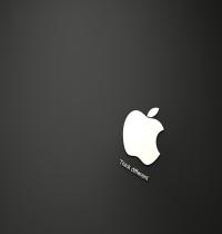 Zamob Apple in Black Background