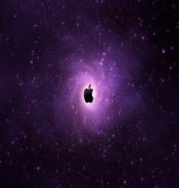 Zamob Apple Logo Dark
