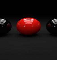 Zamob Black And Red Balls 3D