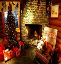 Zamob Christmas Fireplace