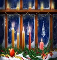 Zamob Christmas Lighting Candles