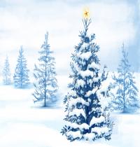 Zamob Christmas Snow Trees