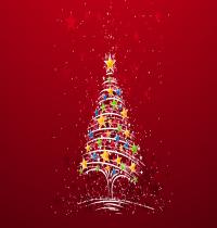 Zamob Colorful Christmas Tree