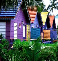 Zamob Colorful Houses, Bahamas