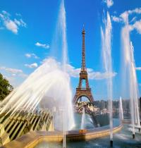 Zamob Eiffel Tower Fountain Paris