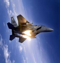 Zamob F 15E Strike Eagle Pops Flares