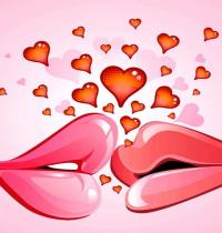 Zamob hearts kisses
