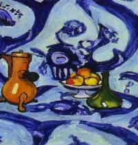 Zamob Henri Matisse Blue Table Cloth