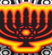 Zamob Jewish Menorah