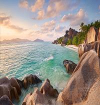 Zamob La Digue Beach Seychelles