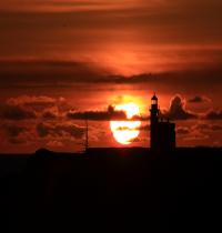Zamob Lighthouse Sunset