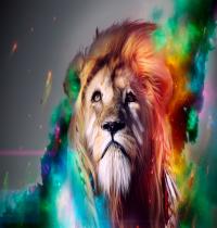 Zamob Lion Abstract