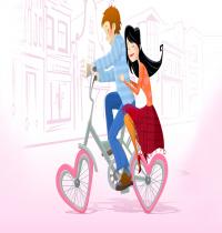 Zamob Loving Couple And Love Biking