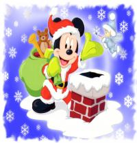 Zamob Mickey Mouse Santa