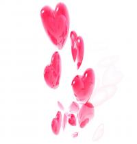 Zamob Pink Podgy Hearts