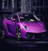 TuneWAP Purple Lamborghini Gallardo