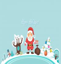 Zamob Santa Claus Happy Holidays