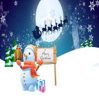 Zamob Snowman Merry Christmas