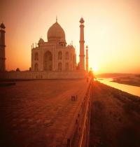 Zamob The Taj Mahal at Sunset India