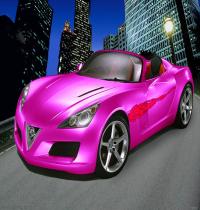 Zamob Tuned Concept Pink Car