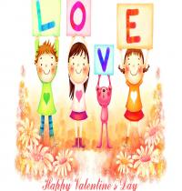 Zamob Valentines Day And Happy Children