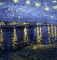 Zamob Van Gogh Starry Night Over